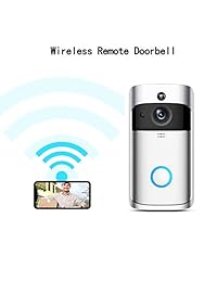 Timbre de vídeo WIFI, 720P HD WIFI cámara de seguridad, Smart Wireless PIR detección de movimiento visión nocturna, timbre de puerta, audio en tiempo real de dos vías D-001