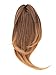 HAIR2WEAR Clip In Pony Medium Red- Red Highlights Ht3025S+