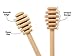 Colibyou 2 Pack Wooden Honey Dipper Drizzler Stirring Stick Spoon
