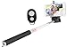 Bluetooth Selfie Stick for iPhone 6, 6 plus, 5 5s 5c, Galaxy s6 edge s5 s4, Android Smartphone - Best Extendable Wireless Selfies/Selfy Sticks(Monopod) w/ Universal Phone Mount