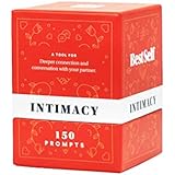 Intimacy Deck by BestSelf - 150 Engaging Conversation Starters for Couples to Strengthen Their Relationship, Romance, Trust, Openness and Vulnerability - Best Couple Card Game for Romantic Gift