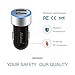 Car Charger, 24W /4.8A 2 USB Smart Car Adapter Port for iPhone X / 8 / 7 / 6s / Plus, iPad Pro / Air 2 / mini, Galaxy S7 / S6 / Edge / Plus, Note 5 / 4, LG, Nexus, HTC and More