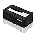 [Support UASP & 12TB] Cinolink USB 3.0 to SATA Single Bay Hard Drive Docking Station for 2.5/3.5 Inch SATA I/II/III HDD SSD