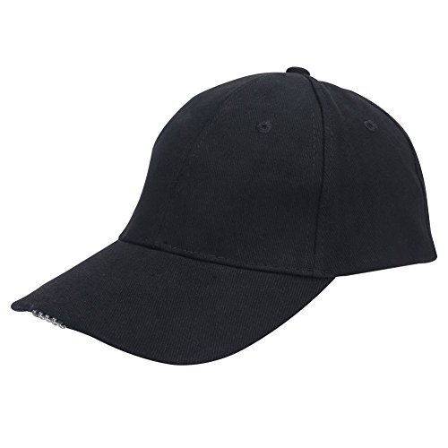 Dioche Angeln Led Hut, Leichte Hohe Helligkeit LED Baumwolle Baseball Hut Hände Frei Scheinwerfer Cap für Nachtfischen…