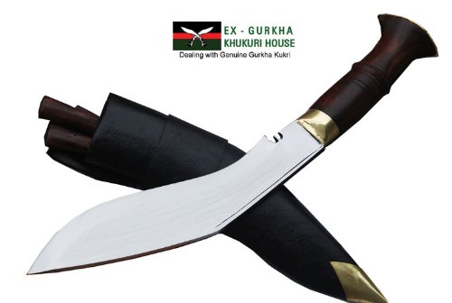 Genuine gurkha official issue kukri knife - 9" bla…