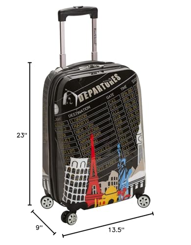 Rockland Departure Hardside Spinner Wheel Luggage, Carry-On 20