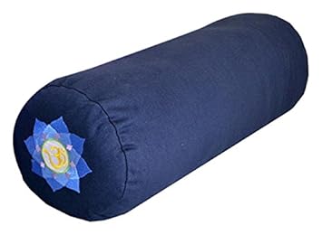 Amazon.com : Round Cylindrical Yoga Bolster - Removable ...