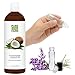 Fractionated Coconut Oil (Liquid) - WITH PUMP + FREE Recipe eBook! - Use with Essential Oils and Aromatherapy as a Carrier and Base oil - Add to Roll-On Bottles for Easy Application (12oz)