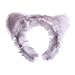 Wildlife Tree Plush Polar Bear Ears Headband Accessory for Polar Bear Costume, Cosplay, Pretend Animal Play or Arctic Animal Costumes