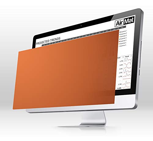 22.0 Inch Gold Privacy Screen Filter for Widescreen Computer Monitor(16:10 Aspect Ratio). Premium Anti Glare Anti Blue Light Protector Film for Data confidentiality – (22″ W10)