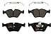 TRW Automotive TPC0946 Disc Brake Pad Set for BMW X3: 2004-2010 and other applications Front, black