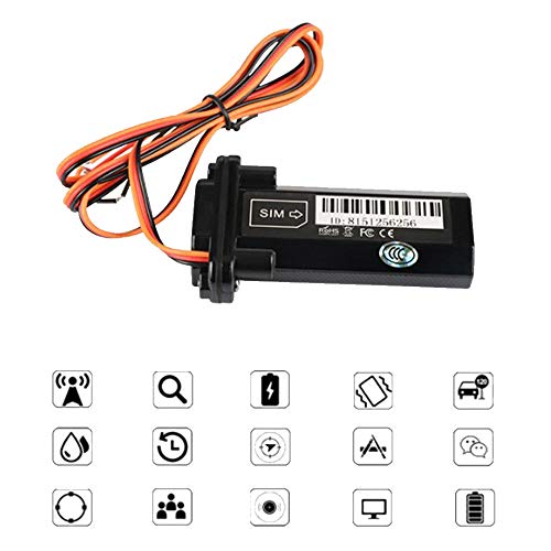 Mini GPS Tracker Locator Real Time Tracking Device Anti-Theft Vehicle Monitoring Alarm System for Car Motorcycle Truck Electromobile