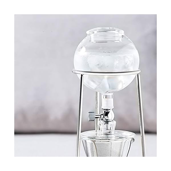 BaoYPP Ice Drip Kaffeemaschine EIS Tropfkaffee-Kaffeemaschine Haushalts-Tropf-Typ Kaltbrauer Kaffeemaschine Eisbrau… – Bild 3