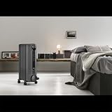 De'Longhi Radia S 2000W Oil Filled Radiator Grey TRRS0920E.G up to 60m3 view 3