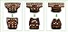 babygoal Reusable Cloth Diapers 6 Pack with 10pcs Inserts, One Size Adjustable Washable Pocket Nappy Covers for Baby Boys and Girls 6FB12