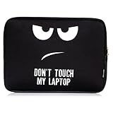 ivencase 11 - 11.6 inch Soft Neoprene Tablet Laptop Sleeve Briefcase Case Cover for 11-inch Notebook Computer / MacBook / MacBook Air / Chromebook , Color Black