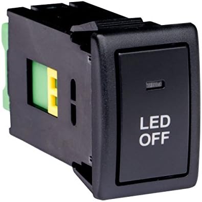 Amazon スイッチ スズキ 純正タイプ Ledスイッチ 汎用 青led 簡単取付け ワゴンr スティングレー エブリ 595 ライト 照明アクセサリー 車 バイク