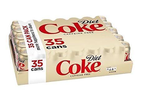 Coca-cola soda - diet cola caffeine free (049000042535)