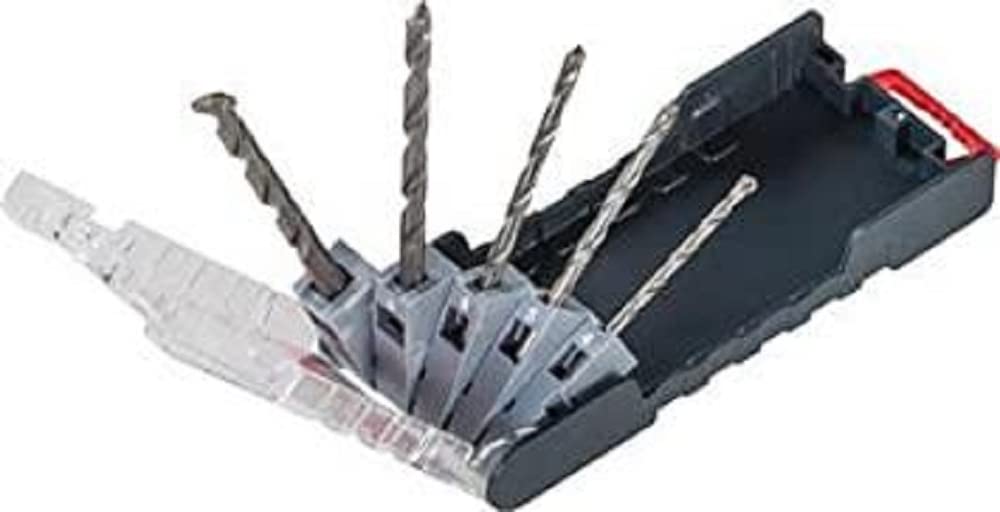 kwb PowerBox Stone Drill Set - Drill Set, 5-Piece, Carbide Equipped