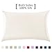 YANIBEST Vegan Silk Satin Pillowcase for Hair and Skin, Standard Queen King Pillow with Hidden Zipper, Soft Breathable Smooth Cooling Pillow for Sleeping