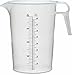 LegacyPro Translucent Graduated Pitcher for Darkroon Chemicals, Automotive and Pool Supplies, 128oz