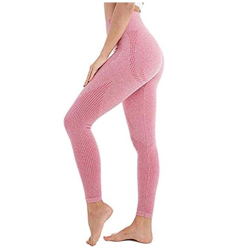 JGS1996 Women Scrunch Butt Lifting Seamless Leggings Smile Contour Booty High Waisted Workout Yoga Pants - Image 5