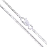 Sterling Silver Magic Round Snake Chain 2mm Solid 925 Italy Brazilian Necklace 16