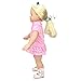 Banne Park Rids 18 Inches Simulatio Pinkl Dress New Bitty Princess Baby Doll's Clothes