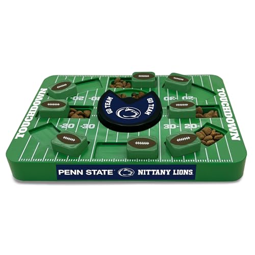 Pets First Penn State Large Puzzle Toy - Interactive Dog Treat & Slow Feeding T…
