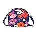 BUILT Spicy Relish Tote Neoprene Lunch Bag with Adjustable Crossbody Strap Lush Flower LB12-LSH