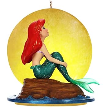 Hallmark Keepsake Christmas Ornament 2019 Year Dated Disney The Little Mermaid Part of Your World Musical with Light (Plays Song)