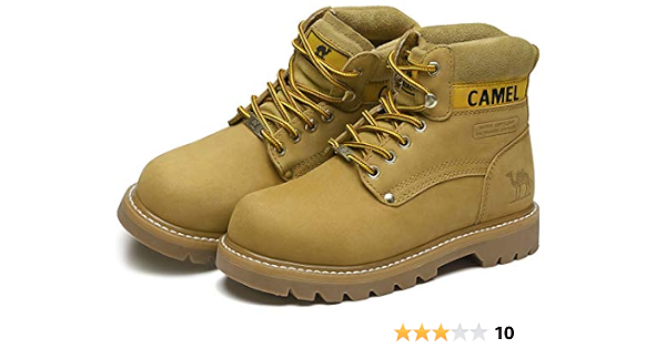 Amazon.com: Camel Crown - Botas de trabajo de cuero para mujer con puntera  dura, zapatos de trabajo industriales para exteriores, Dorado, 7.5 ancho :  Ropa, Zapatos y Joyería
