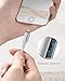 Anker USB A to Lightning Cable(6FT, 1Pack), MFi Certified Nylon USB to Lightning Cord for iPhone 14/13/12/11 Pro/11/XS MAX/XR/8/7/6s Plus Cable(Silver)