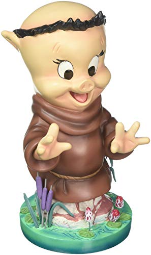Enesco Grand Jester Studios Porky Pig as Friar Tuck Stone Resin Merrie Melodies Figurine