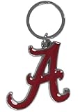 NCAA Chrome Logo Cut Keychain