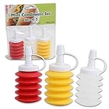 Barbecue Supplies Picnic Table Condiment Serving Set Condiment Squeeze Bottles Hiking Childrens Party Bbq Sauce