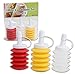 Barbecue Supplies Picnic Table Condiment Serving Set Condiment Squeeze Bottles Hiking Childrens Party Bbq Sauce