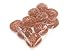 Large Pure Copper Scrubbers, Extra Thick Heavy Duty, 10 Pieces. Perfect for Cleaning Pots, Pans, Glassware. Environmentally Safe.