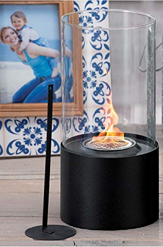 JHY Design Tabletop Fire Bowl Pot|Indoor/Outdoor Portable Tabletop Fireplace-Clean-Burning Bio Ethanol Ventless fire Pit