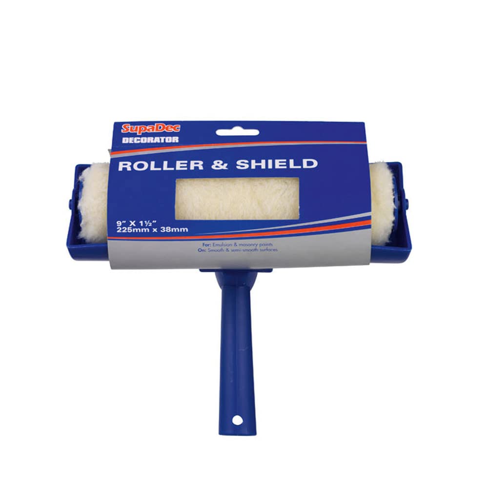 SupaDec Decorator Roller & Shield 9" X 1.5" / 225MM X 38MM