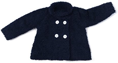 Lotus Springs Microfiber Double Breasted Jacket (6-12 mos, Blueberry)