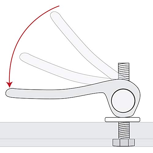 Cam Action TTrack Quick Release Hold Down Clamp for Jigs, Fixtures