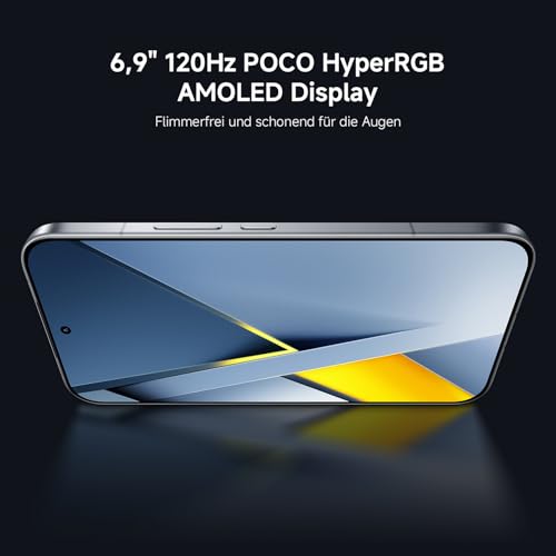 XIAOMI Poco F8 Ultra, Smartphone 12+256 GB, 6.9" 120Hz AMOLED Display, 50MP Light Fusion 950 mit OIS, Sound by Bose, 6500mAh, Schwarz, 2 Jahre Garantie 10