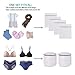 Bocianelli Lanteso 6PCS Premium Bra Laundry Bag, Bra Laundry Bags for Washing Machine, Bra wash Bag for Lingerie, Delicate Underwear