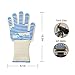 Gülife Oven Glove Withstands Heat Up to 662F Over 15S - EN407 Standard Level3,BBQ Glove (Gift Packaging, Extra Long 1 Pair)