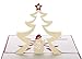 CAMTOP 3D Christmas Cards Pop Up Greeting Holiday Cards Gifts for Xmas/New Year