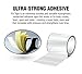 The Original Fix Tape (As Seen On TV), Rubberized Waterproof Adhesive Seal Tape, Patch and Repair Cracks, Pipes, Roof, Boat Leaks (Clear, 8 inches x 5 feet)