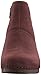 Dansko Women's Shirley Ankle Bootie, Wine Nubuck, 40 EU/9.5-10 M US