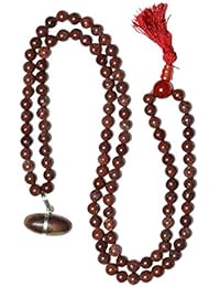 Shiva Lingam Spiritual Mala Beads Power Energy Sunstone Yoga Necklace