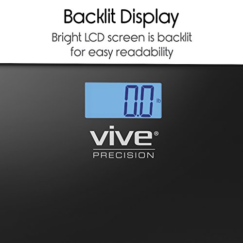 Vive Precision Digital Bathroom Scale Heavy Duty Electric Body Weight
